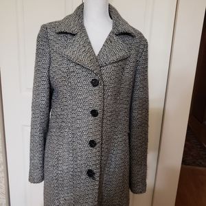 Ladies sz large tweed coat